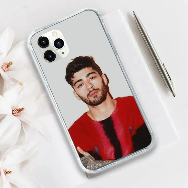 

Zayn malik Aesthetic Amazing landscape Phone Case Transparent for iPhone 11 12 mini pro XS MAX 8 7 6 6S Plus X 5S SE 2020 XR
