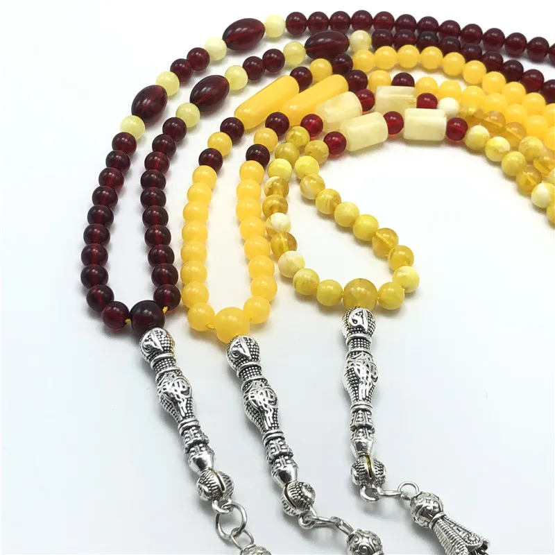 JunKang китайский узел металлическая кисточка четки браслеты молитва ожерелье