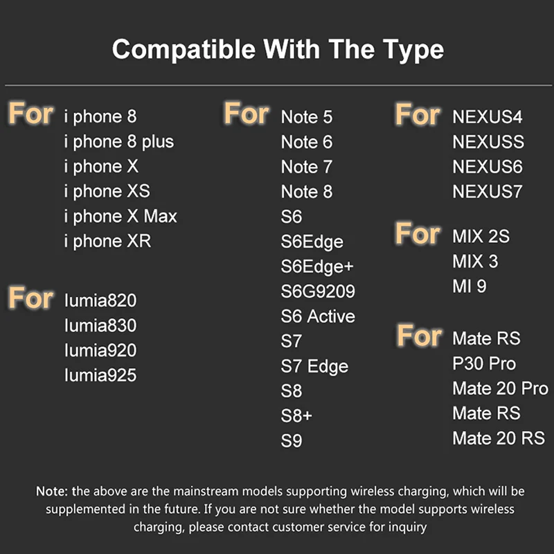 

10W Qi Fast Wireless Charger For iPhone X XR XS Table Lamp Holder Stand 3 In 1 Wireless Charger Phone Charger For Samsung Huawei