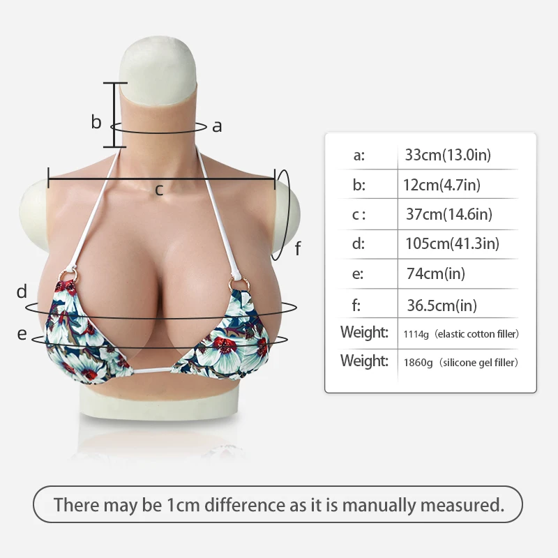 

Crossdress Artificial Silicone Big Breast Forms Soft Fake Boobs H Cup for Crossdresser Pechos Shemale Transgender Drag Queen