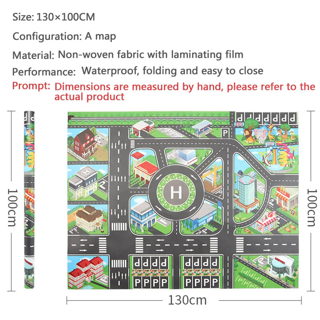

2020 Fashion Baby Mat Kids Soft Cotton Baby Toy Crawling Activity Parent-Child Interactive Game Carpet Rug Baby Educational