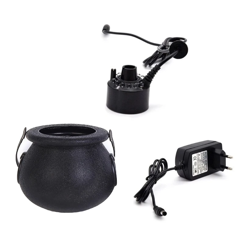 Американская/Европейская/Британская вилка Хэллоуин ведьма банка для создания