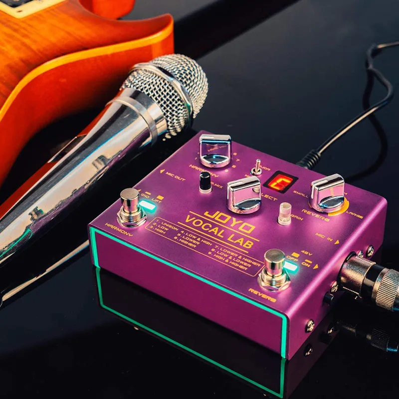 JOYO R-16 Vocal Lab Harmony 9 Multi Effects Specially Designed for Singing Fit with Dynamic Microphone | Спорт и развлечения
