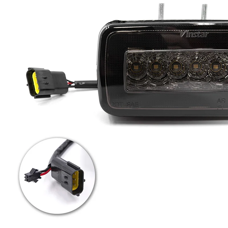 Дымчатый светодиодный задний бампер противотуманный и задний/задний светильник