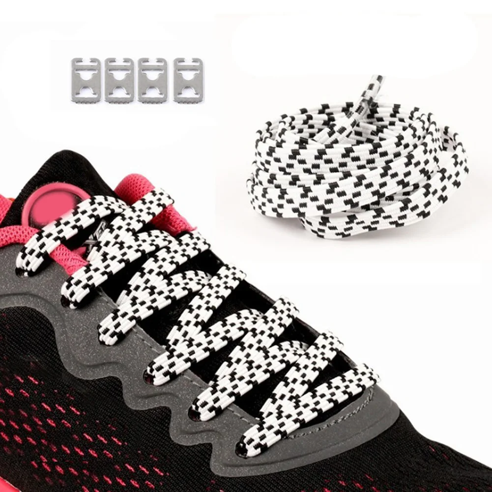 Высокие эластичные резиновые шнурки специальные без галстука детские кроссовки