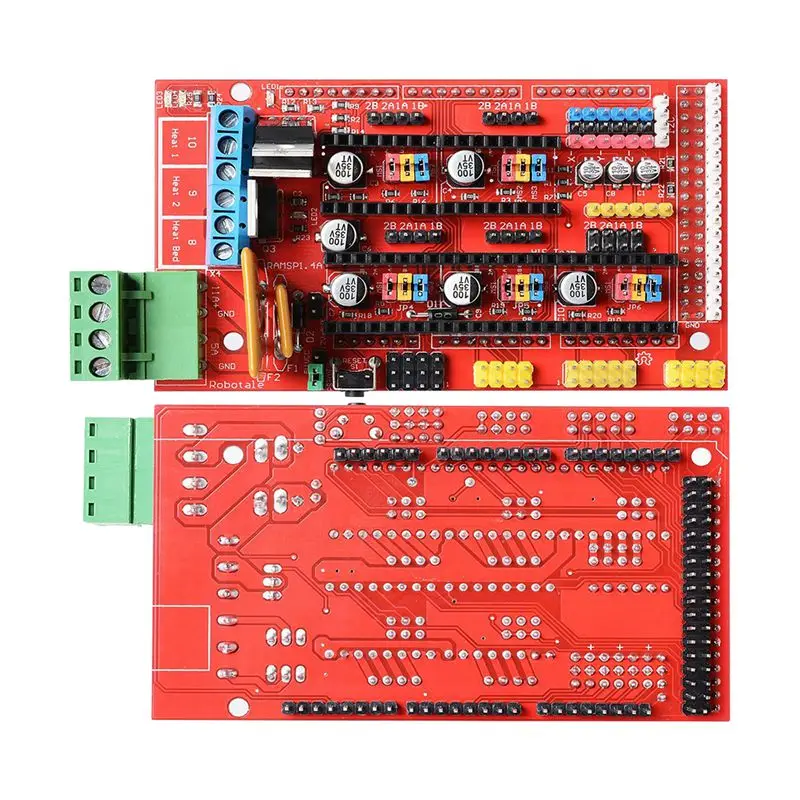 3D Принтер Комплект Мега 2560 плата + RAMPS 1 4 4X A4988 для Arduino RepRap|Детали и аксессуары