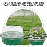 70 dropshippingnursery box moisturizing labor saving plastic grow starting germination propagator for gardening