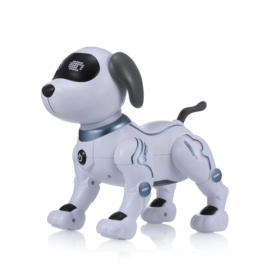 

LE NENG TOYS K16A Electronic Animal Pets RC Robot Dog Voice Remote Control Toys Music Song Toy for Kids RC Toys Birthday Gift