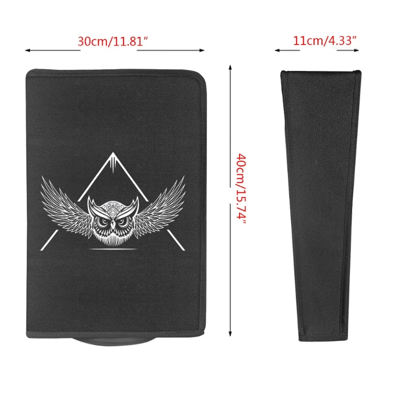 Пылезащитный чехол с изображением паука Совы защитный для консоли PS5 Play-station 5 |