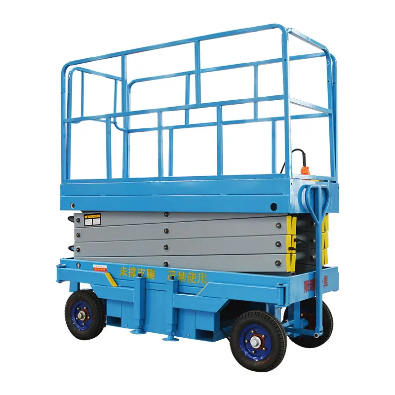 

Qiyun Battery Power Hydraulic Aerial Vertical Platform 4m 6m 8m Scissor Man Lift CE ISO Certificate