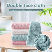 461216pcs kitchen dish clothes microfiber super soft and absorbent dish rag cleaning towel for kitchen bathroom cleaning