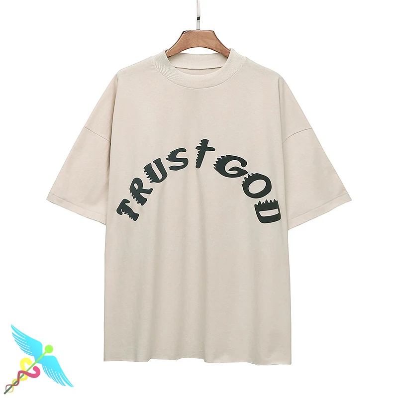 

Kanye West T Shirt Men Women Hip Hop Stranger Things Streetwear Tees High Quality Oversized Letter Print Sunday ServIce T-shirt