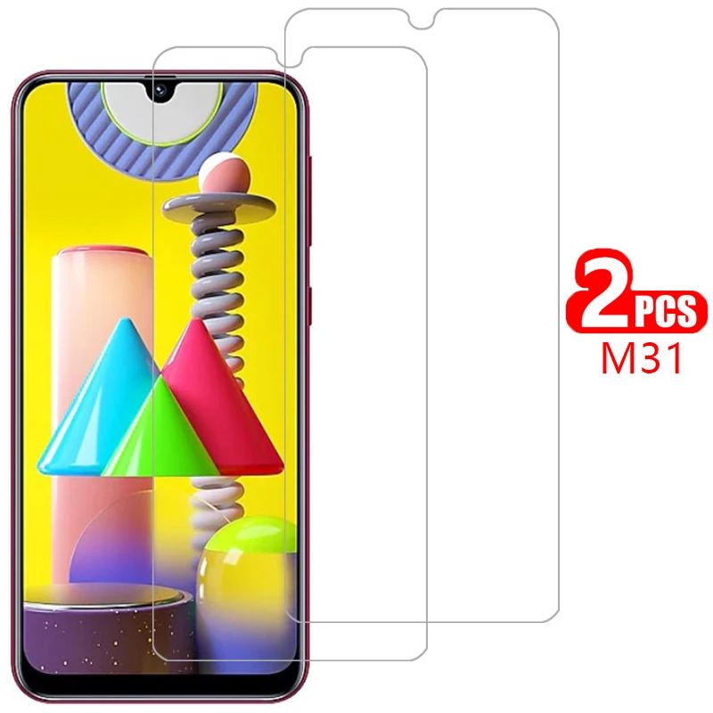 

screen protector tempered glass for samsung m31 case cover on samsun galaxy m 31 31m protective phone coque bag samsungm31 n31