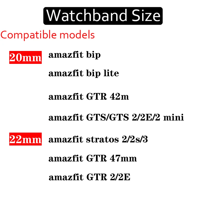 

20mm/22mm Strap For Amazfit GTS/2/2e/GTR 42mm/47mm/GTR2/2e/stratos 2/3 Stainless Steel Magnetic Metal Bracelet Amazfit bip Band