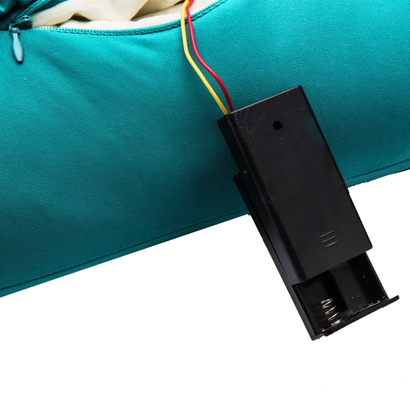 HUIFAN Электрический массажер для шеи с подогревом беспроводной шиацу массажная