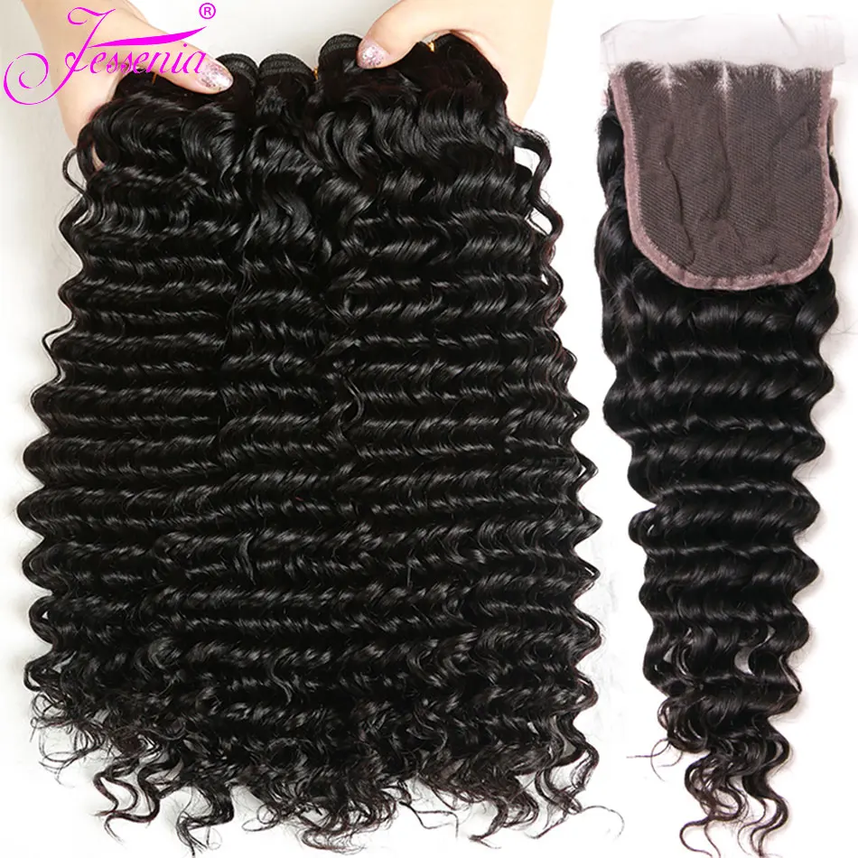 Пряди из натуральных волос с застежкой 4 шт./лот | Шиньоны и парики