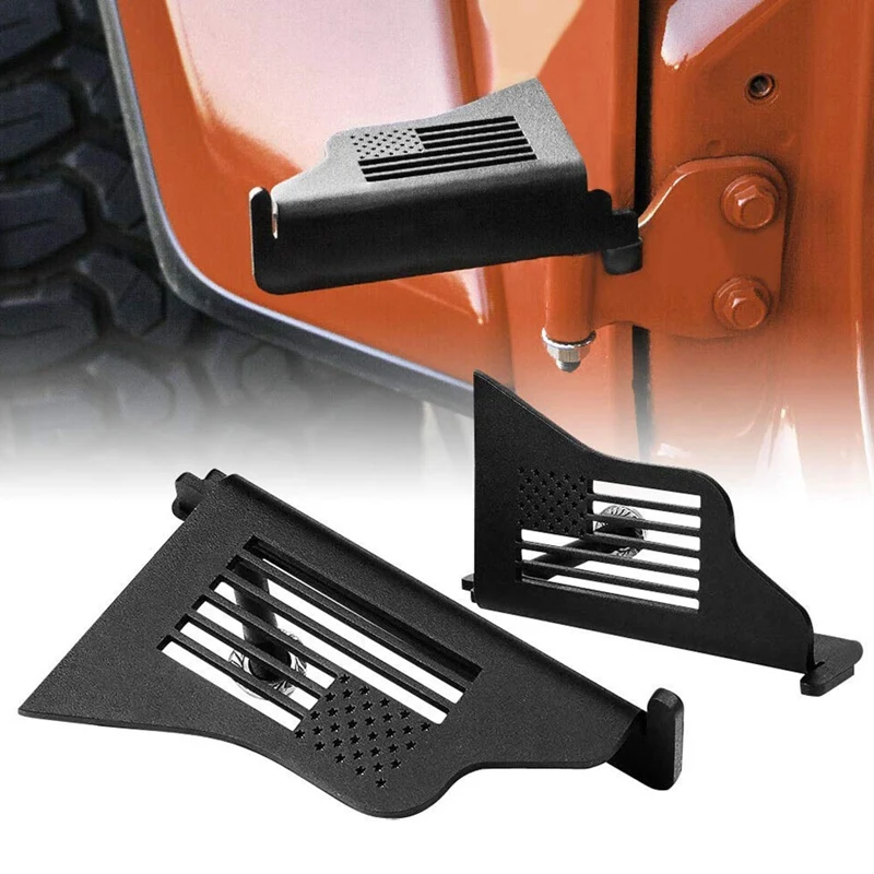 Передние колышки для ног 2 шт. подставка из нержавеющей стали с черным покрытием