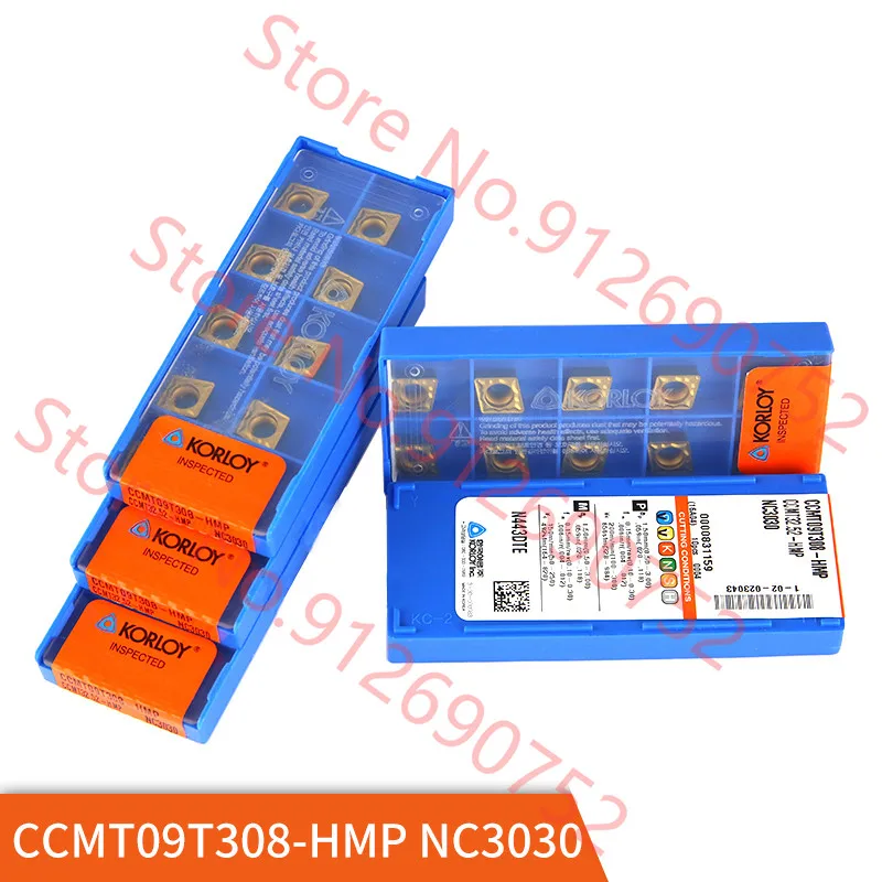 Фото Твердосплавные пластины KORLOY CCMT060204 CCMT09T304 CCMT09T308 CCMT120404 CCMT120408-HMP NC3030 KORLOY №1