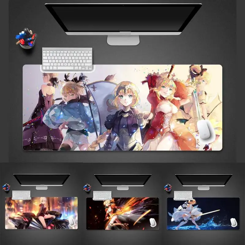 

fate Customized laptop Gaming mouse pad Game Office Work Mouse Mat pad X XL Non-slip Laptop Cushion mouse pad