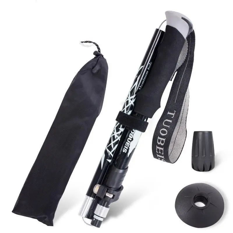 

Climbing Stick Aluminum Alloy Ultra Light Telescopic Folding Hiking Walking Stick Walking Stick Walking Stick Outdoor Equipment