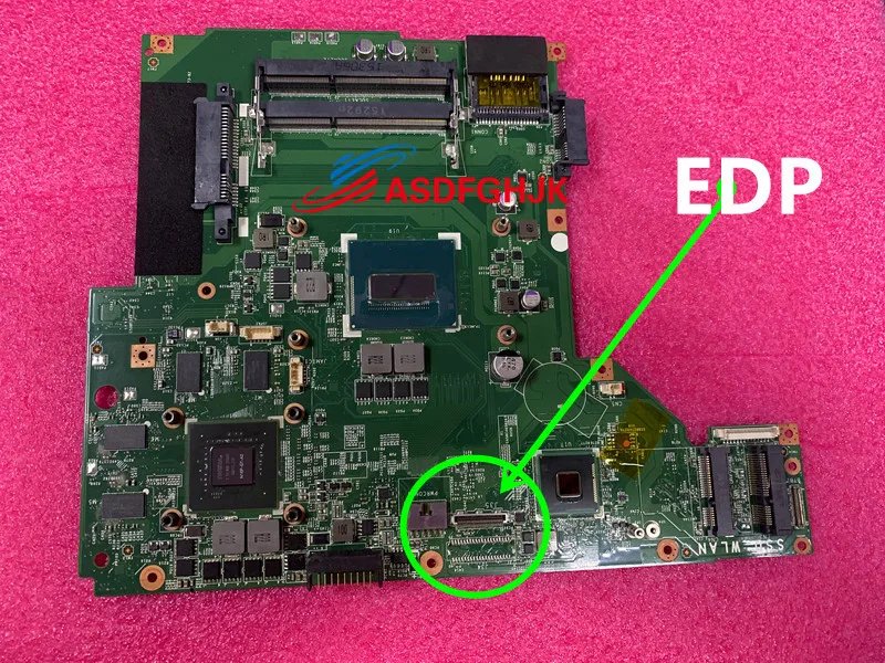 

Материнская плата для ноутбука MSI GE60 GP60 с процессором I7-4720HQ и графическим процессором GTX950M