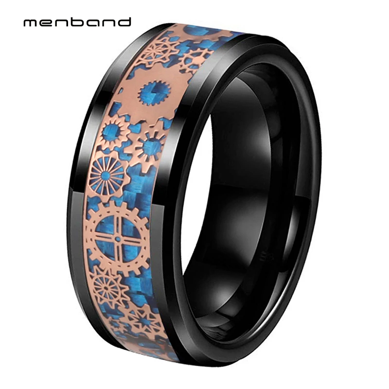Кольцо из карбида вольфрама персонализированные Обручальные Кольца На заказ
