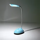 Модная Ультра-яркая светодиодная настольная лампа, экономичная лампа для чтения книг с питанием от батарейки AAA и гибкой трубкой
