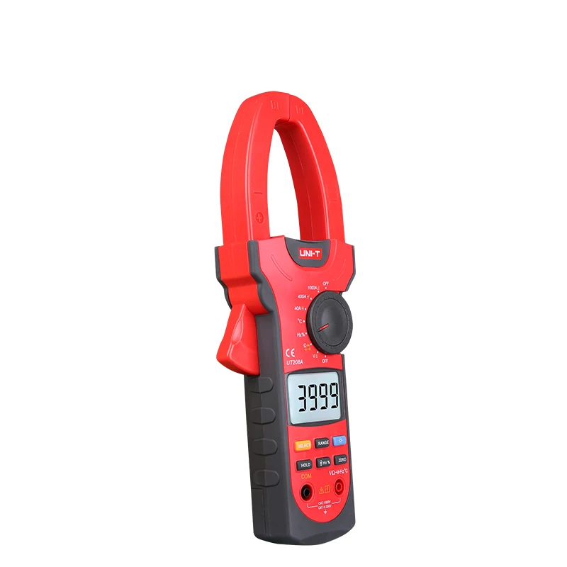 UNI T UT207A/UT208A/UT209A 1000A цифровой клещи AC/DC Амперметр