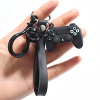 video game handle keychain simulation joystick model key chain cute bag hanging accessories key ring best gift for boyfriend