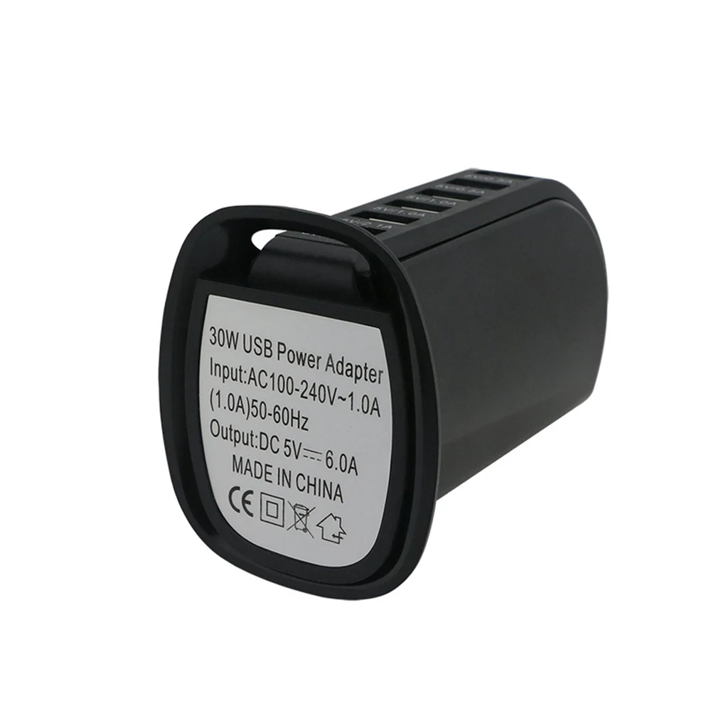 Универсальное зарядное устройство с 6 USB портами док станция для быстрой зарядки