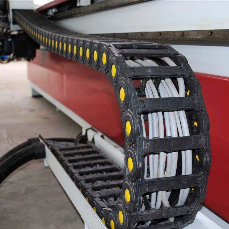 Волокнистая цепь для багажника пластиковая нейлоновая машина стальная