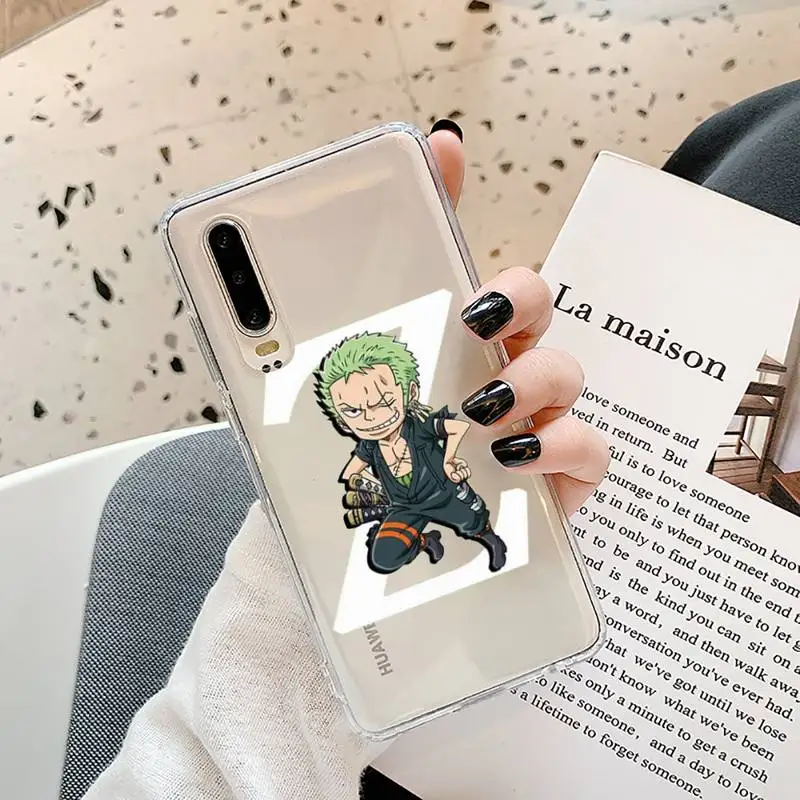 

One Piece straw hat Luffy Phone Case Transparent for Samsung A71 S9 10 20 HUAWEI p30 40 honor 10i 8x xiaomi note 8 Pro 10t 11