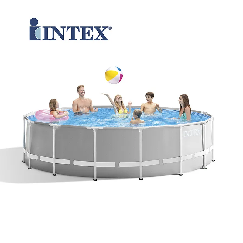 INTEX 549*122 см бассейн круглая рама набор для бассейна стойка труб большой пруд AGP над