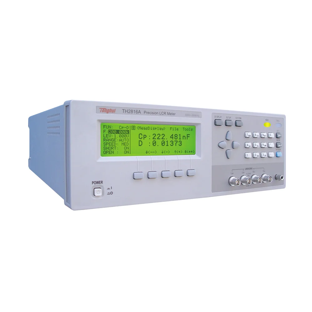 Tonghui TH2816A цифровой прецизионный высокочастотный Электрический мост