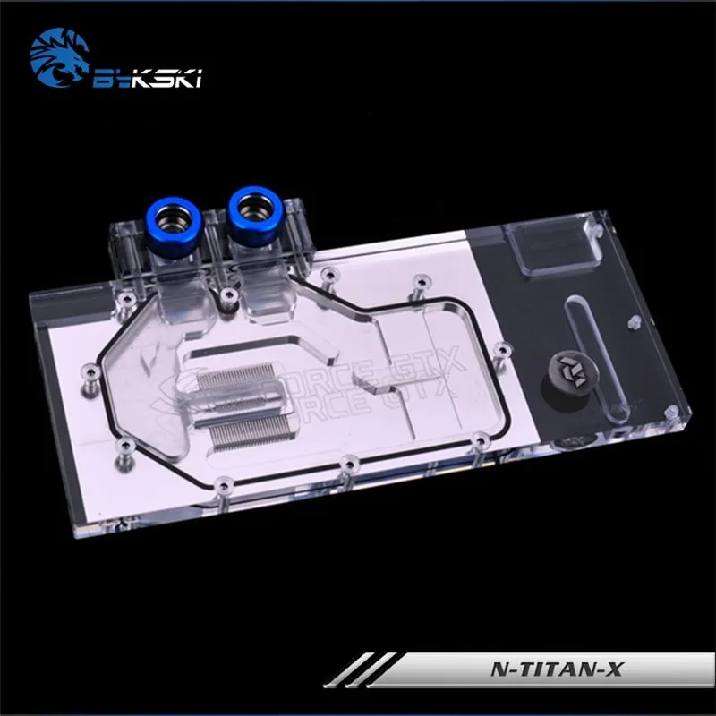 

Bykski Full Cover Graphics Card Water Cooling Block use for NIVDIA GTX TITAN-X /GTX980TI Founder Edition GPU Radiator RGB Cooler