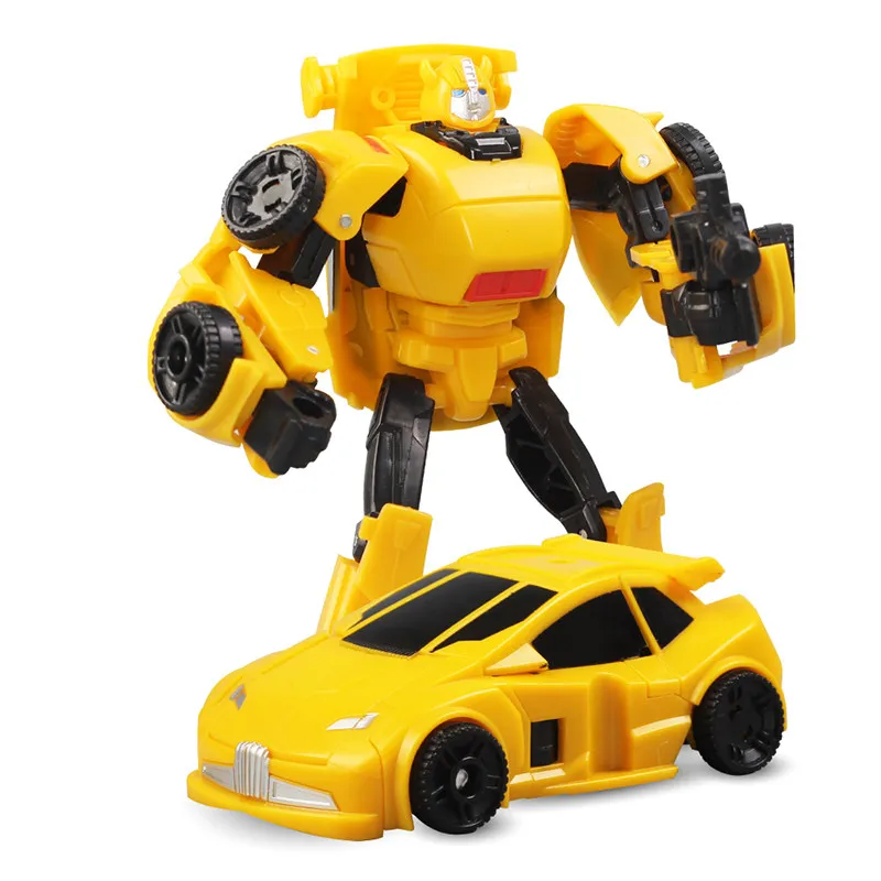 12 см Трансформеры коммандер фигурки Megatron Bumblebee Optimus Prime Трансформация Робот автомобиль игрушки мальчик дети подарок на день рождения