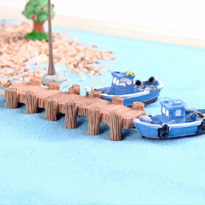 Миниатюрный миниатюрный домик сделай сам для бассейна дерева сада газона