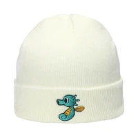 hat men winter beanie seahorse knit hip hop brim autumn warm acrylic outdoor skiing accessory for teenagers