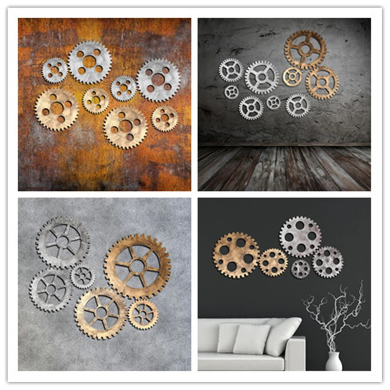 Взрывная Шестерня настенная подвесная деревянная ремесла персональные