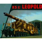 Конструктор Leopold K5 из немецкой армии второй мировой войны, машинное ружье, бумажная 3d-карта для сборки, строительные игрушки, военная модель, 90 см