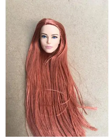 Новинка редкая коллекция голов золотые кукольные головки с корнями 1/6