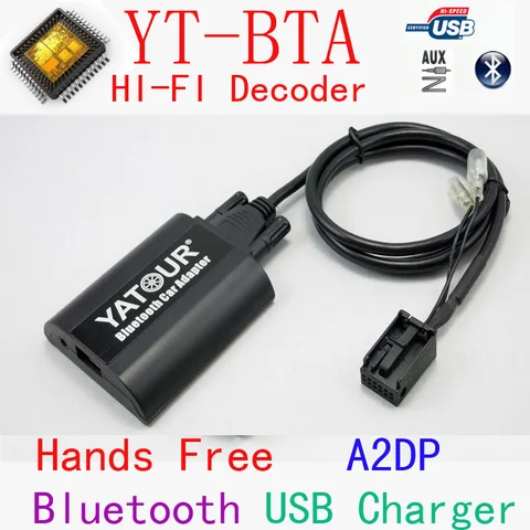 Автомобильный Bluetooth-адаптер Yatour BTA RD4 для Peugeot Citroen RD4 RT3