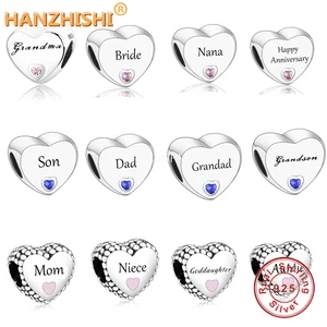 Бусина-Шарм бабушка из серебра 2020 пробы для браслета