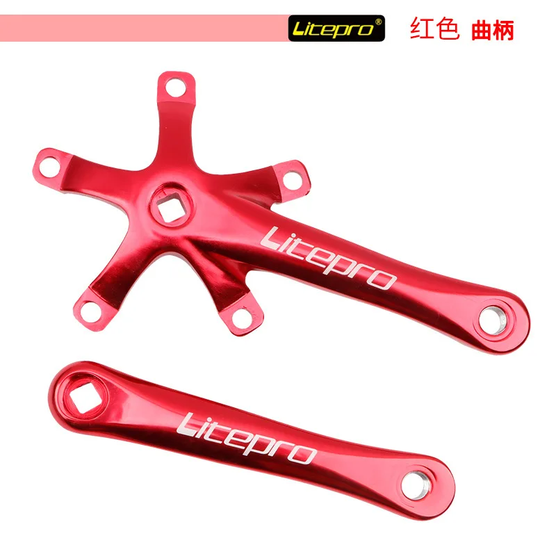 

130BCD Folding Road Bicycle Crankset 170mm Bike Crank Chainring 50T 52T 54T 56T 58T modified single disc Chainwheel