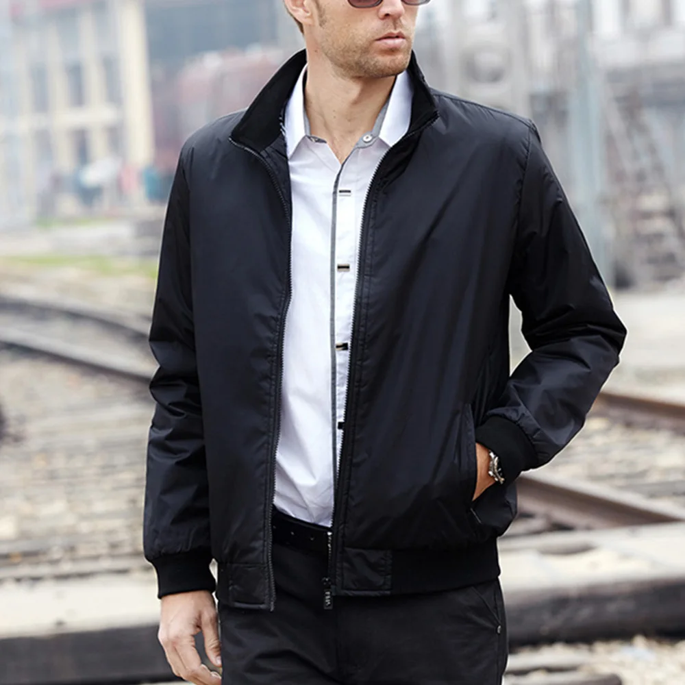 

Mens Fashion Jackets and Coats New Men's Windbreaker Bomber Jacket Autumn Men Outdoors Clothes Casual Streetwear