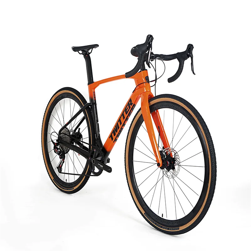 

TWITTERbicicleta Gravel V2 RS-22S T900 carbon fiber road bike 40C bicycle for men off-road racing bike gravel bike carbonbicycle