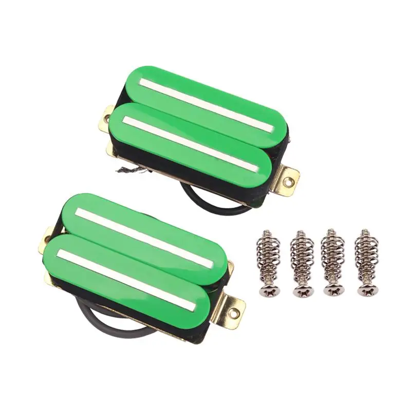 2 шт. высокий выход Двойной Горячий рельс хамбакер Пикап наборы для