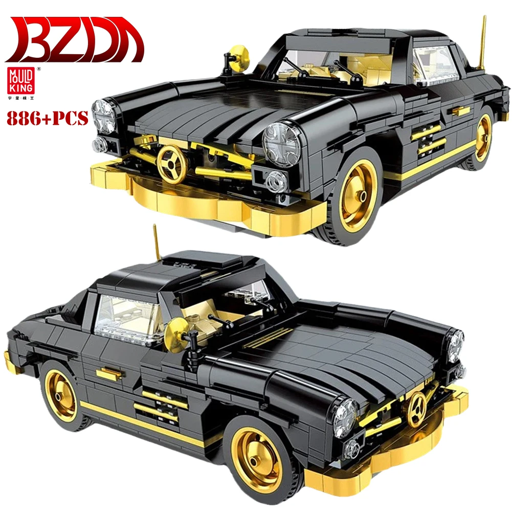 

BZDA City high-tech Mechanical Car Building Blocks Toy MOC Classic Model Bricks Creator Racing Vehicle Toys for children Gifts