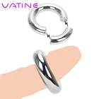 Кольцо для эякуляции ватина, секс-игрушки для мужчин, сверхмощный мужской растягиватель мошонки, металлическое магнитное кольцо для пениса