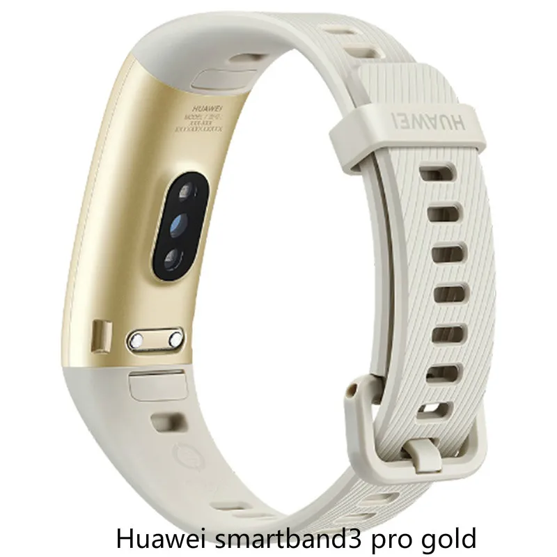band3 pro gold huawei Band 3 Pro Smartband gps металлический каркас Amoled Полноцветный Сенсорный экран плавать ход датчик сердечного ритма сна - Цвет: band3 pro gold
